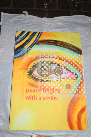 Peace begins with a smile | bollywood journal appropriation